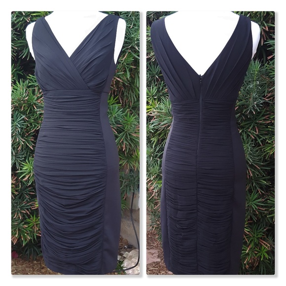 White House Black Market Dresses & Skirts - White House Black Market Ruched Cocktail Dress